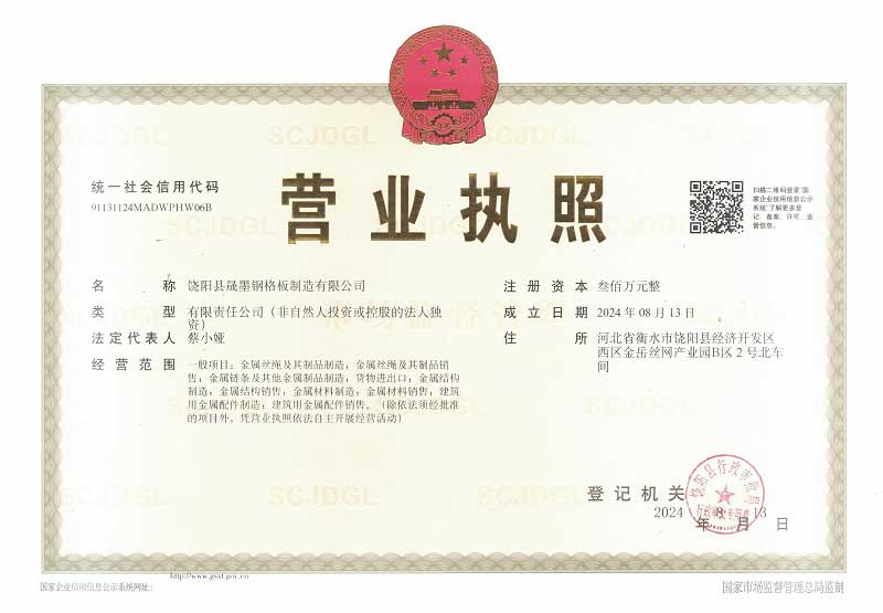 kaiyun开云官方企業資質